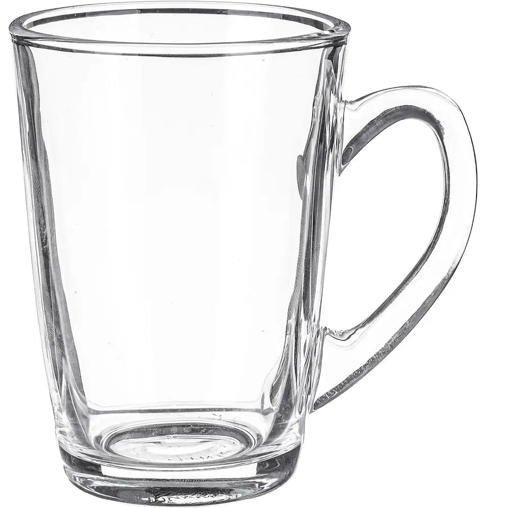 طقم مج زجاج بلينك ماكس، 6 قطع، 210 مل - شفاف