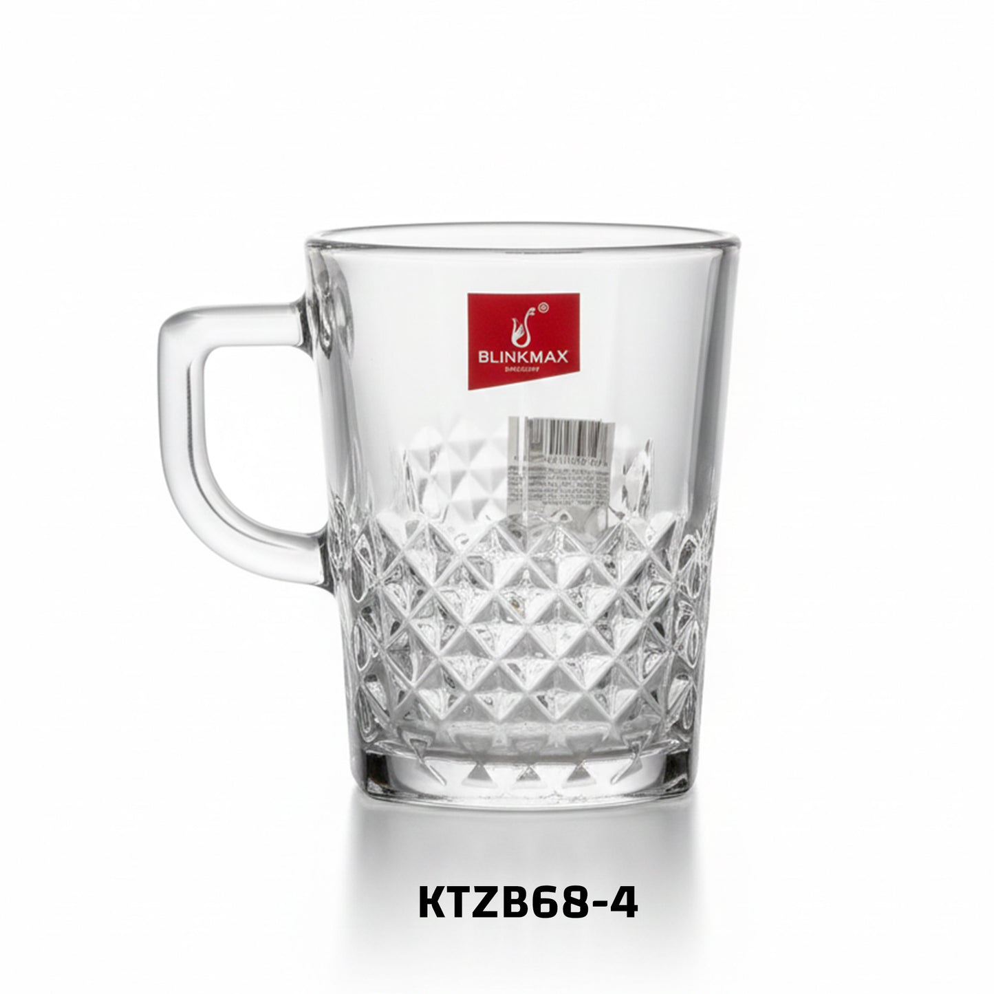 بلانك مكس طقم مج 6 ق زجاج مقاس 260 ml