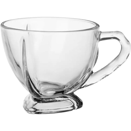 طقم مج زجاج بلينك ماكس، 6 قطع، 170 مل - شفاف