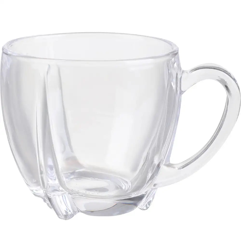 طقم مج زجاج بلينك ماكس، 6 قطع، 205 مل - شفاف