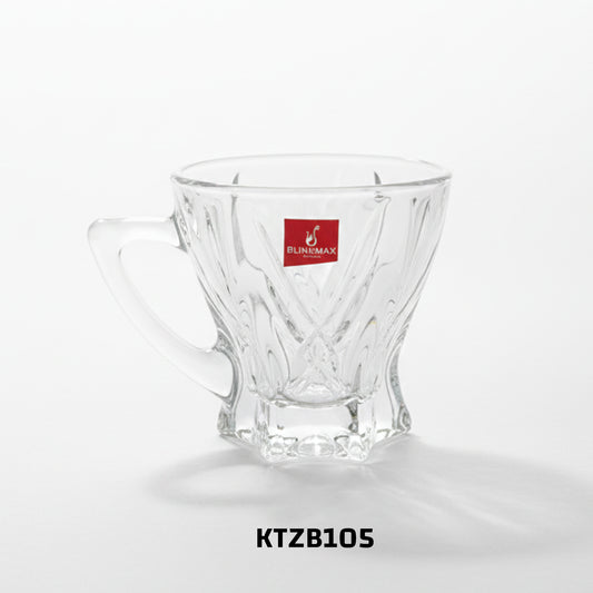 بلانك مكس طقم مج 6 ق زجاج مقاس 140 ml