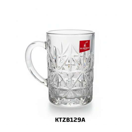 بلانك مكس طقم مج 6 ق زجاج مقاس 195 ml