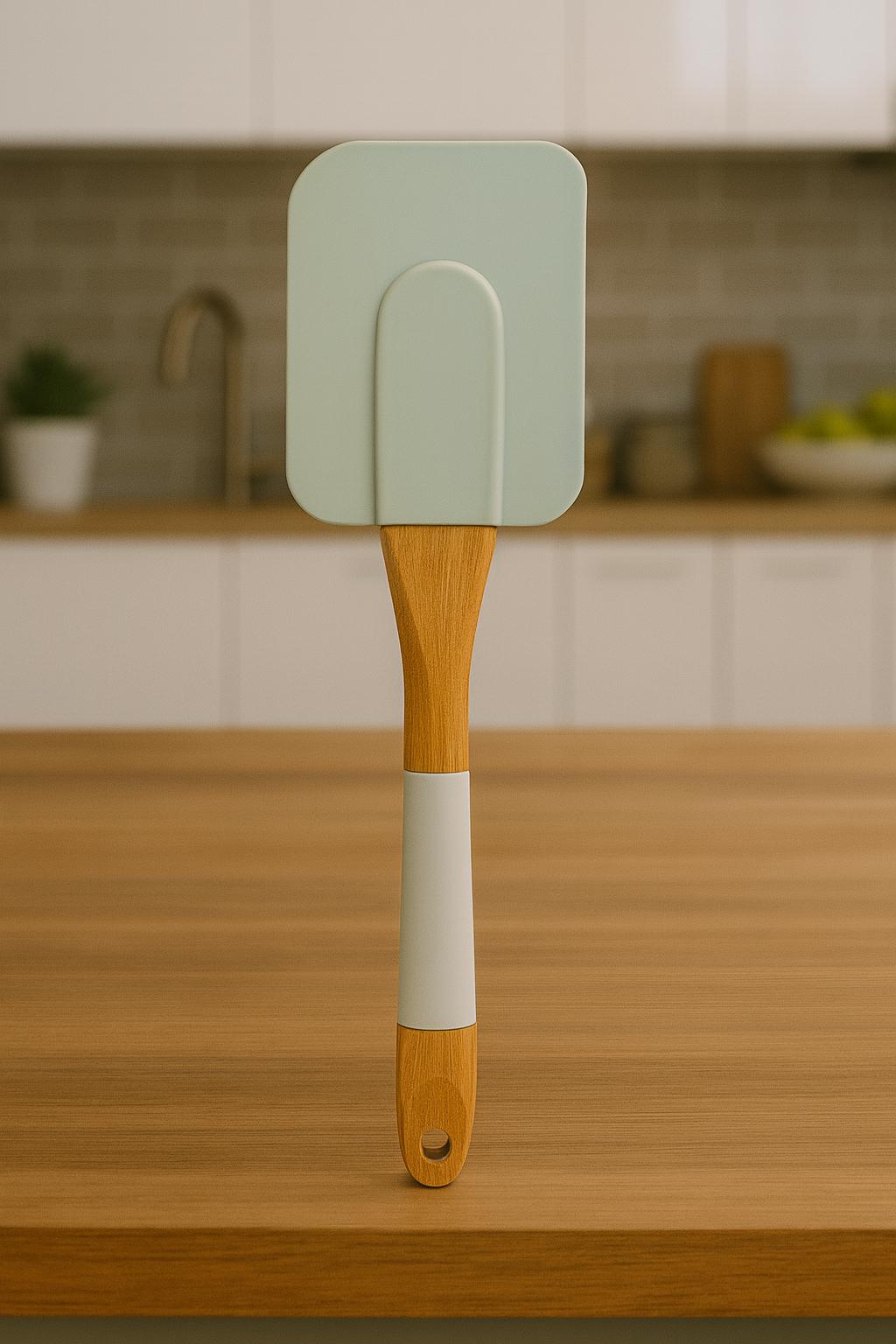 سباتولا فرد الكريمة بيد خشب في سيليكون