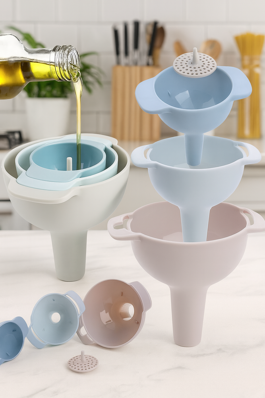 طقم قمع 3 قطع